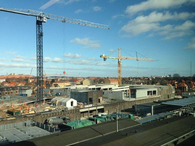 Elementmontage på 1 sal