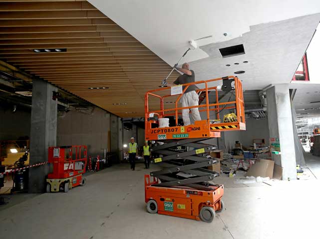 Elementmontage på 1 sal